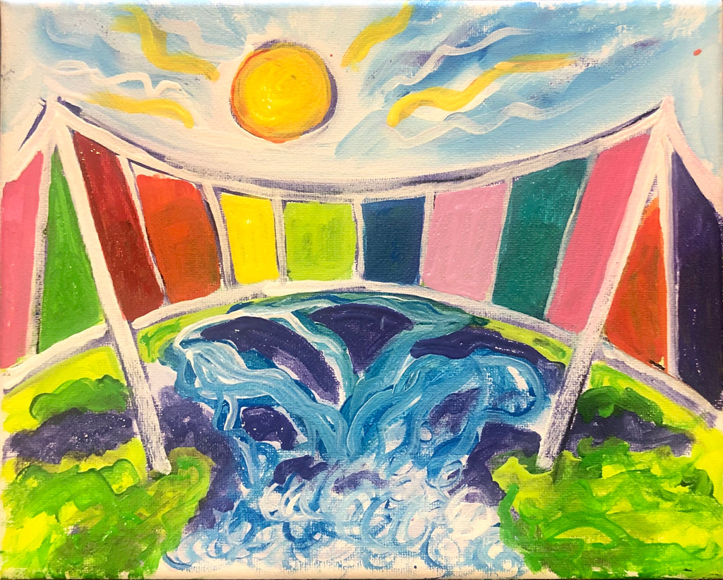 Kid's Rainbow Liberty Bridge Adult Art Classes Kids Art Classes in