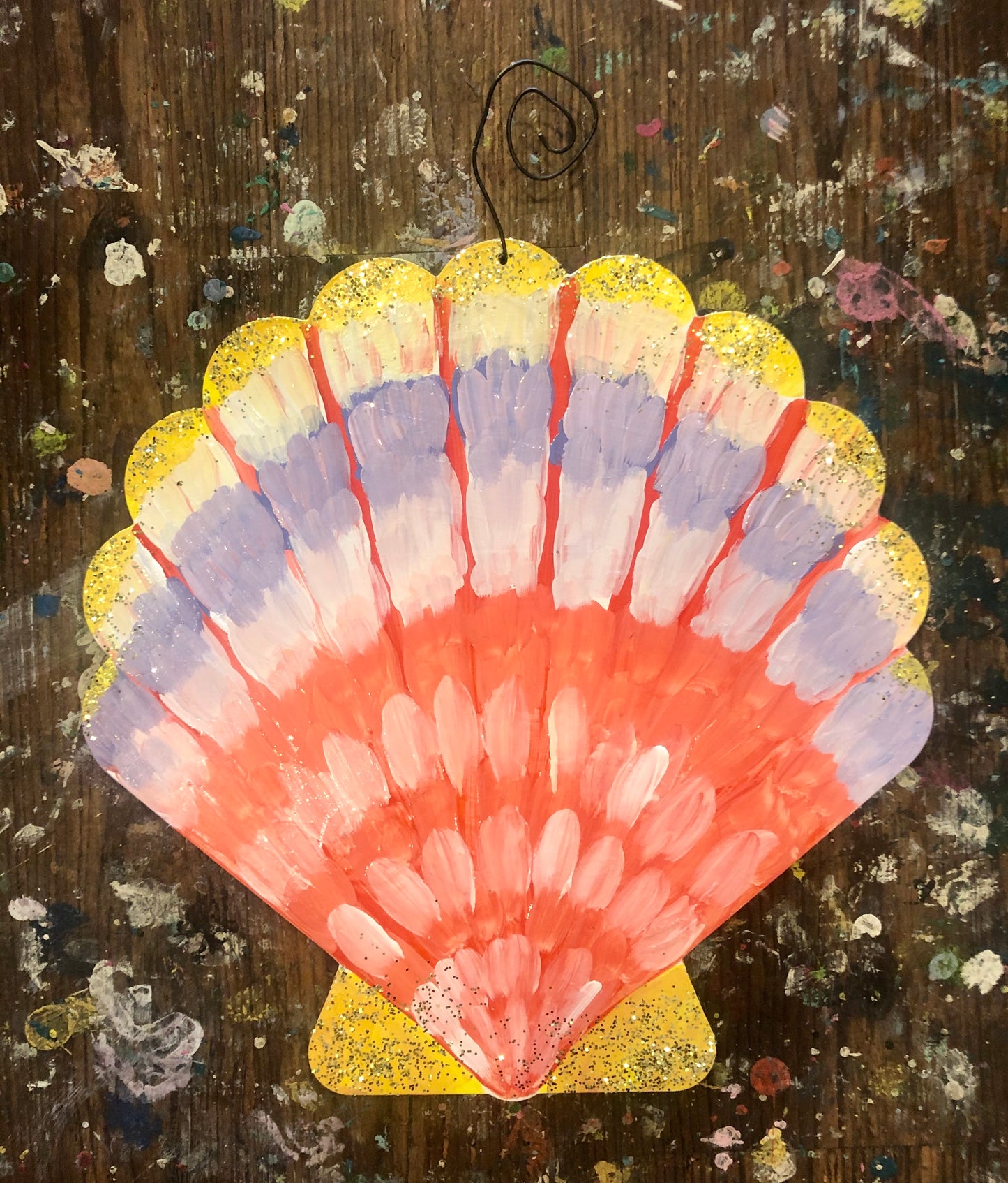 Glitter Seashell