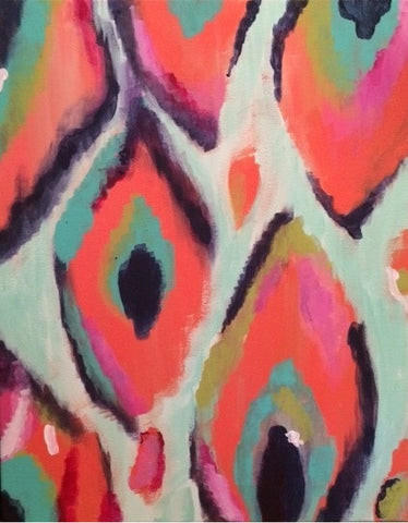 Sunset Ikat