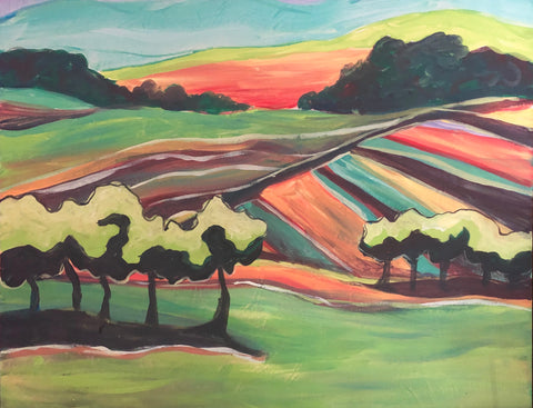 Colorful Landscape with TM Pruitt