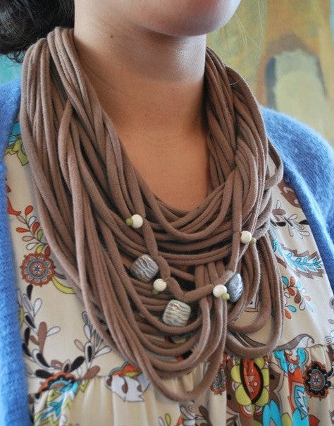 Infinity Scarves: Big Kid Art