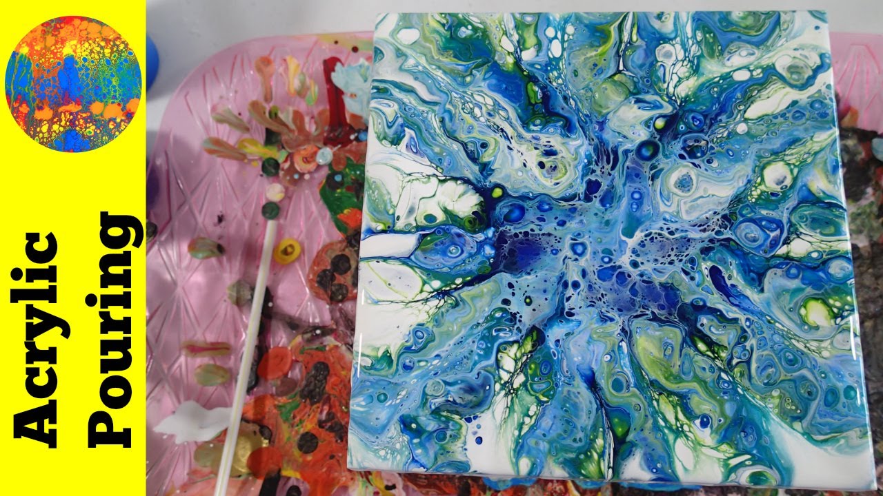 Acrylic Pouring with Guest Artist, Carey Hudson