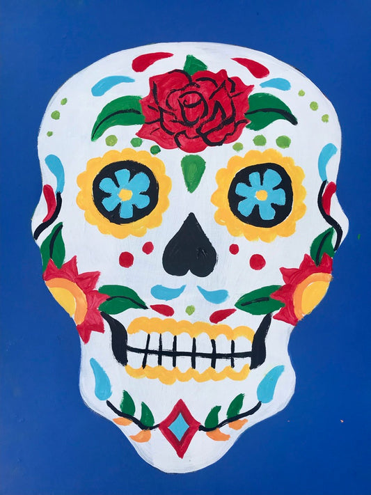 Colorful Sugar Skull