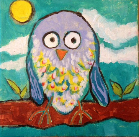 Artisphere: Kids Owl Painting Class