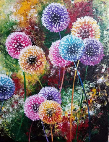 Colorful Dandelions