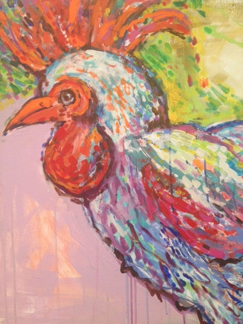 Rooster Painting