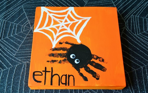 Sensory Input Spider Craft: Toddler Art Class