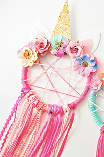 Mini Picasso: Unicorn Dream Catcher